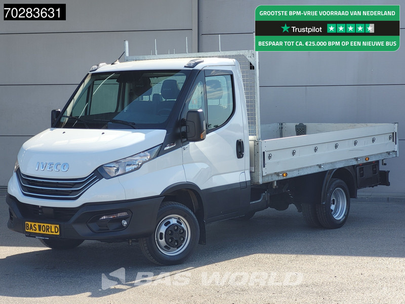 Iveco Daily 35C18 3.0L Open Laadbak Dubbellucht 3,5t Trekhaak Airco Cruise Camera Parkeersensoren Euro6 Meubelbak Koffer Airco Trekhaak Crui - Xe tải nhỏ phẳng: hình 1 Iveco Daily 35C18 3.0L Open Laadbak Dubbellucht 3,5t Trekhaak Airco Cruise Camera Parkeersensoren Euro6 Meubelbak Koffer Airco Trekhaak Crui - Xe tải nhỏ phẳng: hình 1