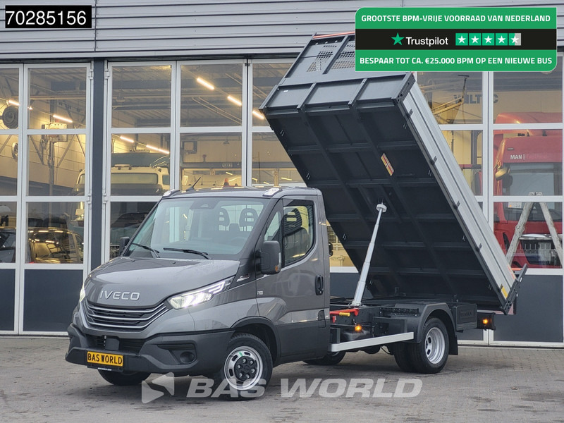 Iveco Daily 35C21 3.0L 210PK Automaat Open Laadbak 2025 model ACC Airco CarPlay Pritsche Pickup Open Box Airco - Xe tải nhỏ phẳng: hình 1 Iveco Daily 35C21 3.0L 210PK Automaat Open Laadbak 2025 model ACC Airco CarPlay Pritsche Pickup Open Box Airco - Xe tải nhỏ phẳng: hình 1