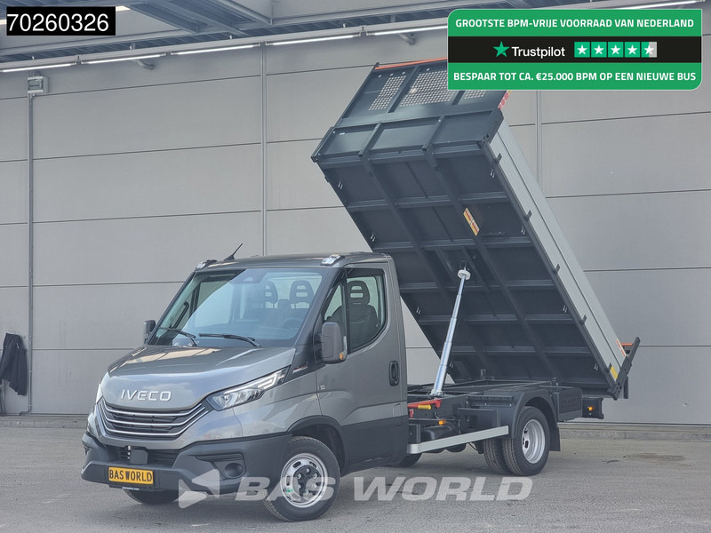 Iveco Daily 35C21 3.0L Automaat 210PK Open Laadbak Dubbellucht 2025-Model 3,5T Trekvermogen LED ACC Airco CarPlay Euro6 Tipper Benne Kieper - Xe ben nhỏ: hình 1 Iveco Daily 35C21 3.0L Automaat 210PK Open Laadbak Dubbellucht 2025-Model 3,5T Trekvermogen LED ACC Airco CarPlay Euro6 Tipper Benne Kieper - Xe ben nhỏ: hình 1
