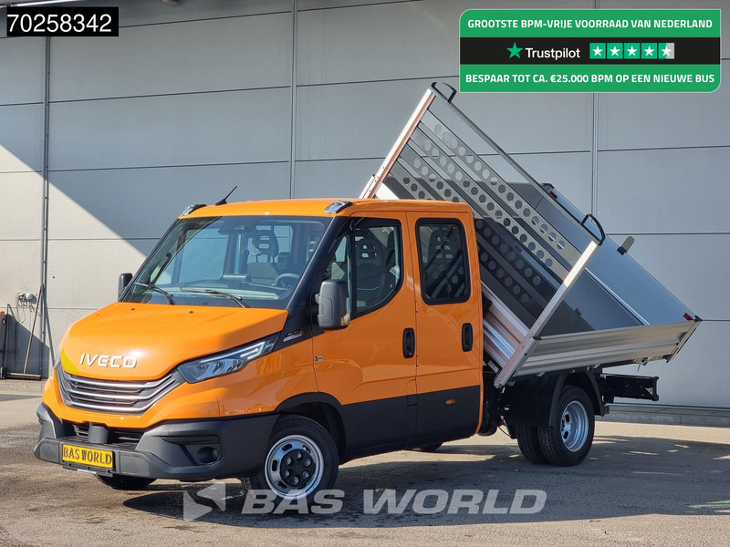 Iveco Daily 35C21 3-Zijdige Kipper Dubbel Cabine 210PK 3.0L Dubbellucht 3,5t Trekhaak ACC Airco LED Camera CarPlay Euro6 Tipper Benne Kieper - Xe ben nhỏ: hình 1 Iveco Daily 35C21 3-Zijdige Kipper Dubbel Cabine 210PK 3.0L Dubbellucht 3,5t Trekhaak ACC Airco LED Camera CarPlay Euro6 Tipper Benne Kieper - Xe ben nhỏ: hình 1