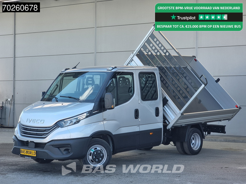 Iveco Daily 35C21 3 zijdige Kipper Dubbel Cabine 210PK 3.0L Dubbellucht Airco Cruise LED Camera Tipper Benne Kieper 2m3 Airco - Xe ben nhỏ: hình 1 Iveco Daily 35C21 3 zijdige Kipper Dubbel Cabine 210PK 3.0L Dubbellucht Airco Cruise LED Camera Tipper Benne Kieper 2m3 Airco - Xe ben nhỏ: hình 1