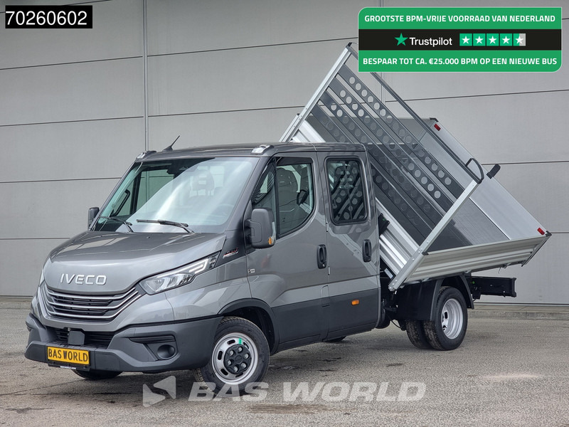 Iveco Daily 35C21 3 zijdige Kipper Dubbel Cabine 210PK 3.0L Dubbellucht Airco Cruise LED Camera Tipper Benne Kieper 2m3 Airco - Xe ben nhỏ: hình 1 Iveco Daily 35C21 3 zijdige Kipper Dubbel Cabine 210PK 3.0L Dubbellucht Airco Cruise LED Camera Tipper Benne Kieper 2m3 Airco - Xe ben nhỏ: hình 1