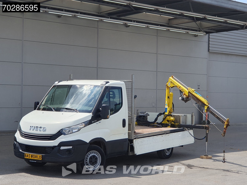 Iveco Daily 35S14 Kraanwagen Open Laadbak Hyva HA15 Euro6 3,5t Trekhaak Crane Kranwagen Kraan Pritsche Pickup Open Box Trekhaak - Xe tải nhỏ phẳng: hình 5 Iveco Daily 35S14 Kraanwagen Open Laadbak Hyva HA15 Euro6 3,5t Trekhaak Crane Kranwagen Kraan Pritsche Pickup Open Box Trekhaak - Xe tải nhỏ phẳng: hình 5