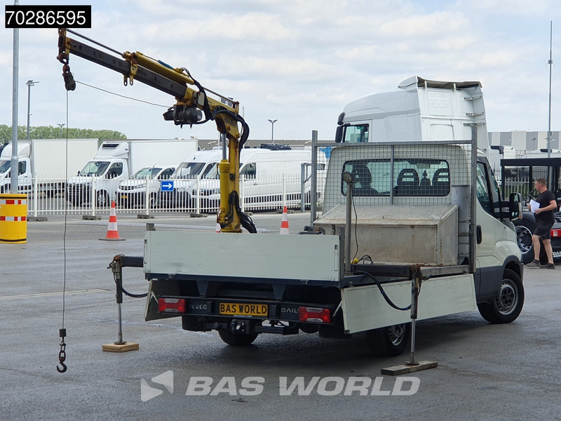 Iveco Daily 35S14 Kraanwagen Open Laadbak Hyva HA15 Euro6 3,5t Trekhaak Crane Kranwagen Kraan Pritsche Pickup Open Box Trekhaak - Xe tải nhỏ phẳng: hình 3 Iveco Daily 35S14 Kraanwagen Open Laadbak Hyva HA15 Euro6 3,5t Trekhaak Crane Kranwagen Kraan Pritsche Pickup Open Box Trekhaak - Xe tải nhỏ phẳng: hình 3