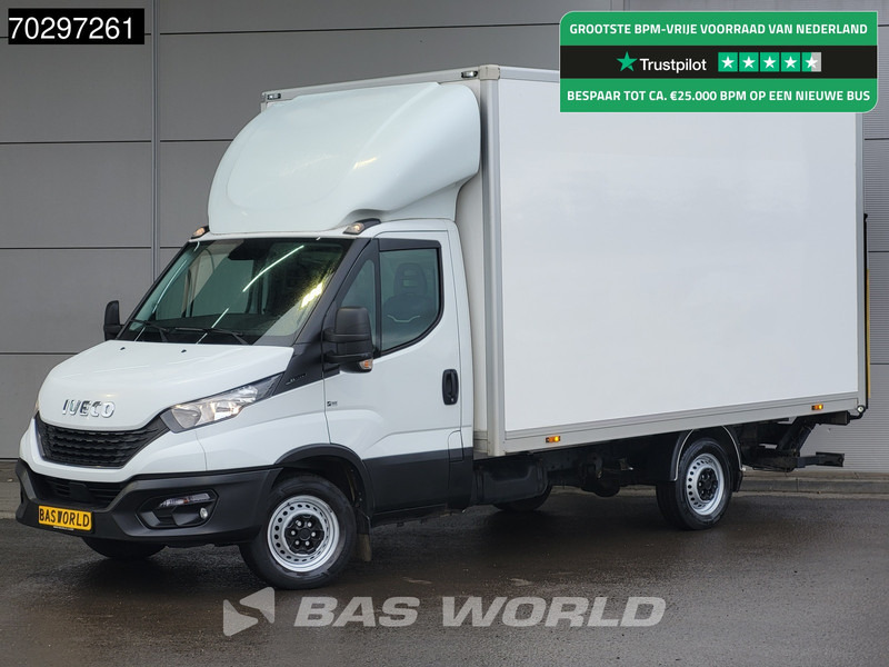 Iveco Daily 35S14 Laadklep Zijdeur Bakwagen Airco Cruise Standkachel Euro6 Meubelbak Koffer Airco Cruise control - Xe tải nhỏ thùng kín: hình 1 Iveco Daily 35S14 Laadklep Zijdeur Bakwagen Airco Cruise Standkachel Euro6 Meubelbak Koffer Airco Cruise control - Xe tải nhỏ thùng kín: hình 1