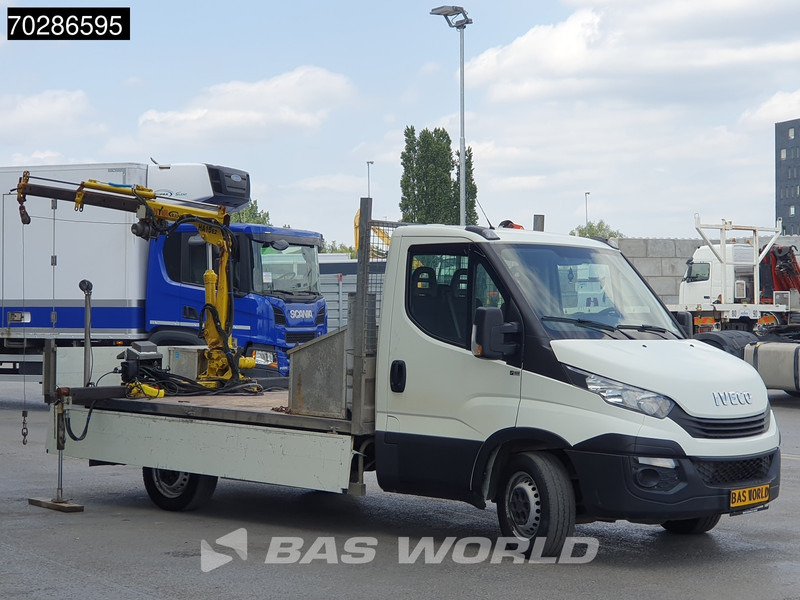 Iveco Daily 35S14 Open Laadbak Kraanwagen Hyva HA15 Euro6 3,5t Trekhaak Crane Kranwagen Pritsche Pickup Open Box Trekhaak - Xe tải nhỏ phẳng: hình 2 Iveco Daily 35S14 Open Laadbak Kraanwagen Hyva HA15 Euro6 3,5t Trekhaak Crane Kranwagen Pritsche Pickup Open Box Trekhaak - Xe tải nhỏ phẳng: hình 2