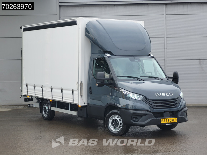 Xe van thùng mui bạt mới Iveco Daily 35S18 3.0L Automaat Schuifzeilen met Laadklep ACC Navi Bakwagen Schuifzeil Zeilen Koffer Meubelbak 22m3 Airco: hình 7