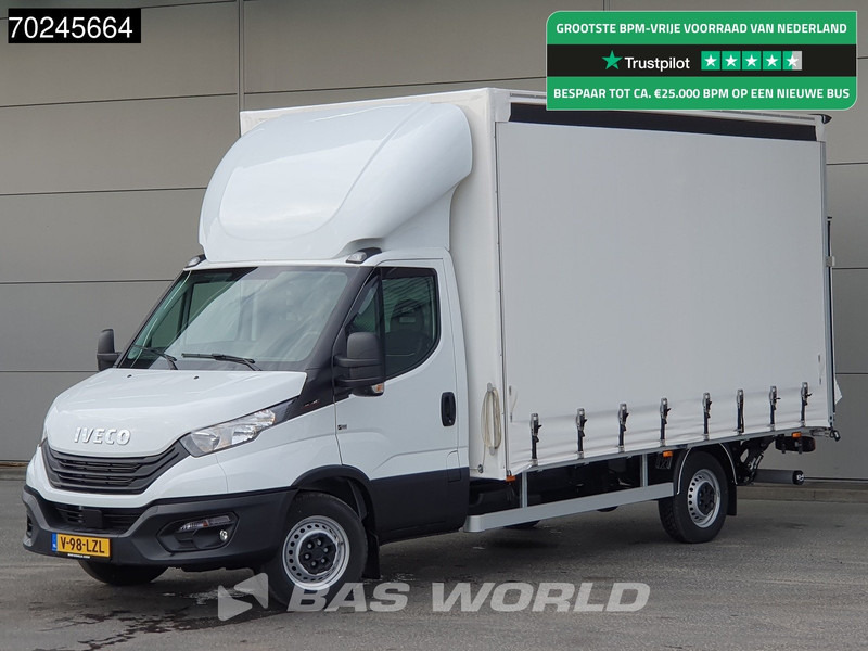 Iveco Daily 35S18 3.0L Laadklep 180PK Schuifzeilen Airco Cruise Bakwagen Euro6 Meubelbak Zeilenwagen Schuifzeil Plane 22m3 Airco Cruise cont - Xe van thùng mui bạt: hình 1 Iveco Daily 35S18 3.0L Laadklep 180PK Schuifzeilen Airco Cruise Bakwagen Euro6 Meubelbak Zeilenwagen Schuifzeil Plane 22m3 Airco Cruise cont - Xe van thùng mui bạt: hình 1