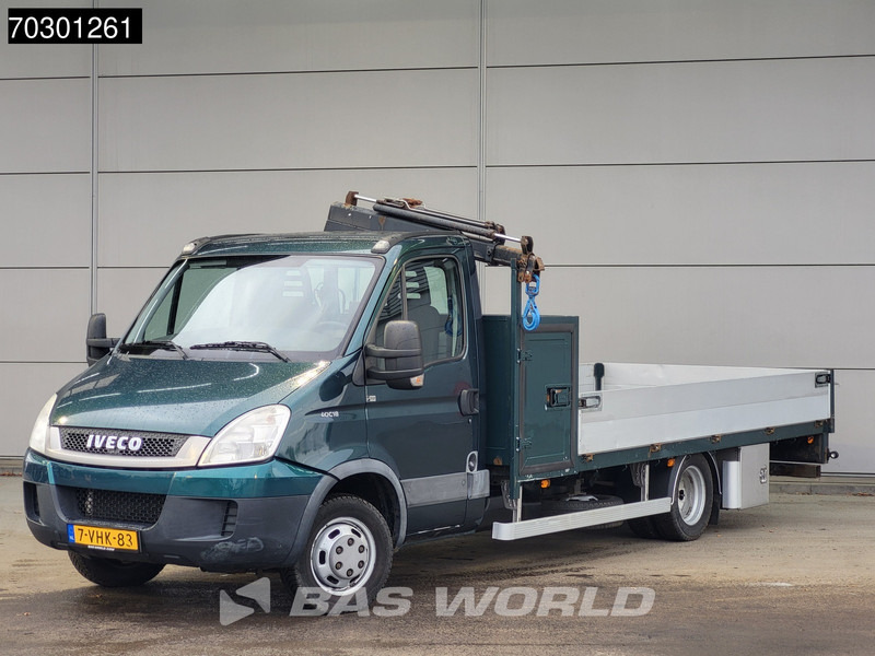 Iveco Daily 40C18 3.0L Kraanwagen Open Laadbak Hyya 017T 1320KG 3,5t Trekhaak Airco 180PK Kraan Cran Kranwagen Crane Pritsche Pickup Open Bo - Xe tải nhỏ phẳng: hình 2 Iveco Daily 40C18 3.0L Kraanwagen Open Laadbak Hyya 017T 1320KG 3,5t Trekhaak Airco 180PK Kraan Cran Kranwagen Crane Pritsche Pickup Open Bo - Xe tải nhỏ phẳng: hình 2