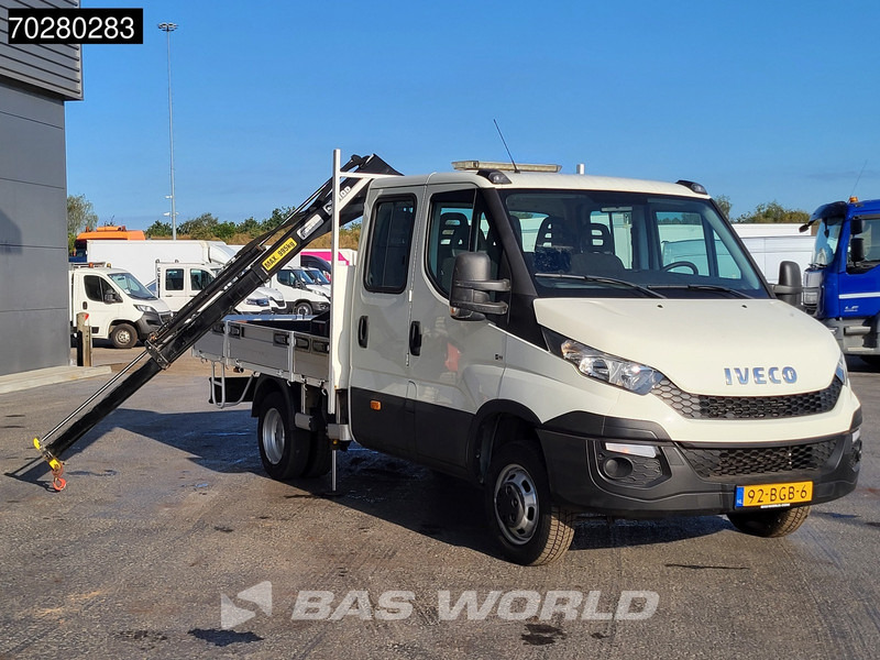 Iveco Daily 50C17 3,0L Automaat 170PK HIAB 017T-2 DC Open laadbak Dubbellucht Airco Euro6 Pickup Crane Kraanwagen Kranwagen Pritsche Airco D - Xe tải nhỏ phẳng: hình 2 Iveco Daily 50C17 3,0L Automaat 170PK HIAB 017T-2 DC Open laadbak Dubbellucht Airco Euro6 Pickup Crane Kraanwagen Kranwagen Pritsche Airco D - Xe tải nhỏ phẳng: hình 2