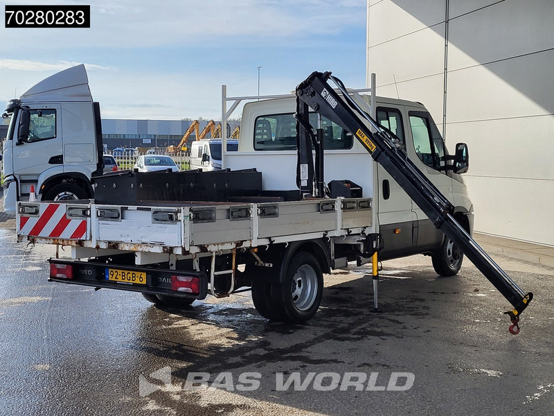 Iveco Daily 50C17 3,0L Automaat HIAB 017T-2 DC Open laadbak Dubbellucht Airco Euro6 Pickup Crane Kraanwagen Pritsche Airco Dubbel cabine - Xe tải nhỏ phẳng: hình 2 Iveco Daily 50C17 3,0L Automaat HIAB 017T-2 DC Open laadbak Dubbellucht Airco Euro6 Pickup Crane Kraanwagen Pritsche Airco Dubbel cabine - Xe tải nhỏ phẳng: hình 2