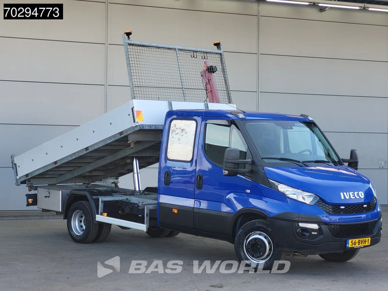 Iveco Daily 70C17 Drie-Zijdige 3.0L Kipper 7-tons Kraan Dubbellucht 170PK 3,5t Trekhaak Airco Tipper Benne Kieper Kraanwagen Crane Kranwagen - Xe ben nhỏ: hình 5 Iveco Daily 70C17 Drie-Zijdige 3.0L Kipper 7-tons Kraan Dubbellucht 170PK 3,5t Trekhaak Airco Tipper Benne Kieper Kraanwagen Crane Kranwagen - Xe ben nhỏ: hình 5