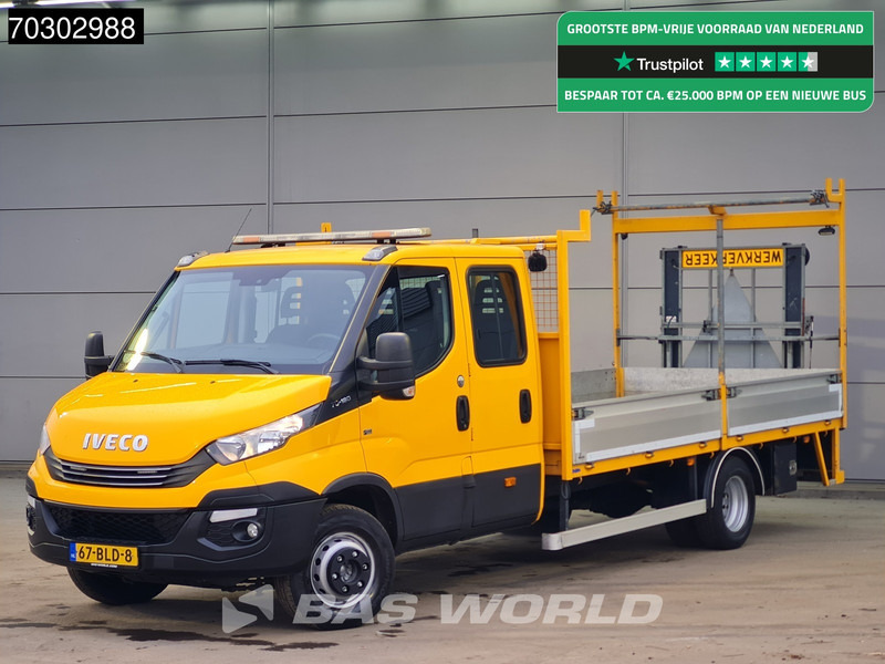 Iveco Daily 70C18 3.0L Automaat 452cmOpen Laadbak Dubbel Cabine Dubbellucht 3,5t Trekhaak Navi Airco Cruise Camera Zwaailamp Euro6 Pritsche - Xe tải nhỏ phẳng: hình 1 Iveco Daily 70C18 3.0L Automaat 452cmOpen Laadbak Dubbel Cabine Dubbellucht 3,5t Trekhaak Navi Airco Cruise Camera Zwaailamp Euro6 Pritsche - Xe tải nhỏ phẳng: hình 1