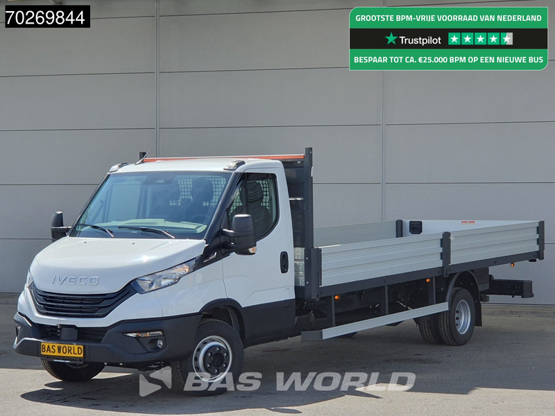 Iveco Daily 70C18 3.0L Automaat 525cm Open laadbak XXL Trekhaak ACC Navi Airco Pickup Pritsche Airco Trekhaak - Xe tải nhỏ phẳng: hình 1 Iveco Daily 70C18 3.0L Automaat 525cm Open laadbak XXL Trekhaak ACC Navi Airco Pickup Pritsche Airco Trekhaak - Xe tải nhỏ phẳng: hình 1