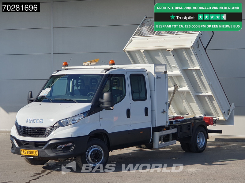 Iveco Daily 70C18 3.0L Kipper Dubbel Cabine Dubbellucht 3,5t Trekhaak Airco Cruise Euro6 Tipper Benne Kieper 2m3 Airco Trekhaak Cruise contr - Xe ben nhỏ: hình 1 Iveco Daily 70C18 3.0L Kipper Dubbel Cabine Dubbellucht 3,5t Trekhaak Airco Cruise Euro6 Tipper Benne Kieper 2m3 Airco Trekhaak Cruise contr - Xe ben nhỏ: hình 1