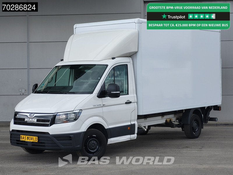 MAN TGE 3.140 Automaat Bakwagen Laadklep Airco Cruise Camera Euro6 Meubelbak Koffer 20m3 Airco Cruise control - Xe tải nhỏ thùng kín: hình 1 MAN TGE 3.140 Automaat Bakwagen Laadklep Airco Cruise Camera Euro6 Meubelbak Koffer 20m3 Airco Cruise control - Xe tải nhỏ thùng kín: hình 1