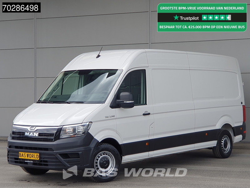 MAN TGE 3.140 L4H3 Trekhaak Airco Cruise Camera Parkeersensoren Euro6 L3H2 15m3 Airco Trekhaak Cruise control - Xe van chở hàng: hình 1 MAN TGE 3.140 L4H3 Trekhaak Airco Cruise Camera Parkeersensoren Euro6 L3H2 15m3 Airco Trekhaak Cruise control - Xe van chở hàng: hình 1