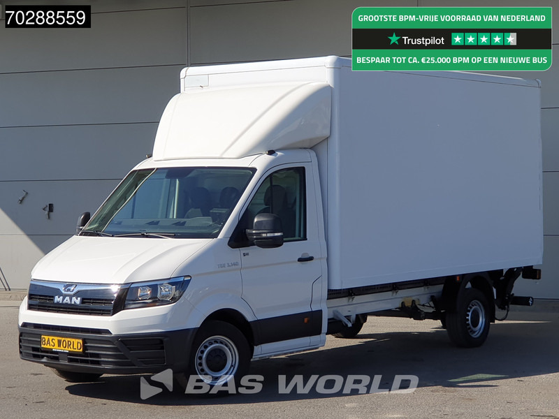 MAN TGE 3.140 Laadklep Automaat Bakwagen Airco Cruise Camera Euro6 Meubelbak Koffer 20m3 Airco Cruise control - Xe tải nhỏ thùng kín: hình 1 MAN TGE 3.140 Laadklep Automaat Bakwagen Airco Cruise Camera Euro6 Meubelbak Koffer 20m3 Airco Cruise control - Xe tải nhỏ thùng kín: hình 1
