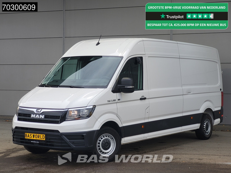 MAN TGE 3.180 Automaat 180PK L3H3 Trekhaak Airco Cruise Camera Parkeersensoren Euro6 L2H2 Airco Cruise control - Xe van chở hàng: hình 1 MAN TGE 3.180 Automaat 180PK L3H3 Trekhaak Airco Cruise Camera Parkeersensoren Euro6 L2H2 Airco Cruise control - Xe van chở hàng: hình 1