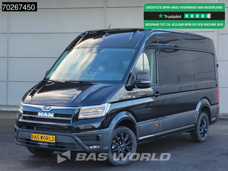 MAN TGE 3.180 Automaat 2025 model Facelift Black Edition L3H3 ACC Trekhaak L2H2 11m3 Airco Trekhaak - Xe van chở hàng: hình 1 MAN TGE 3.180 Automaat 2025 model Facelift Black Edition L3H3 ACC Trekhaak L2H2 11m3 Airco Trekhaak - Xe van chở hàng: hình 1