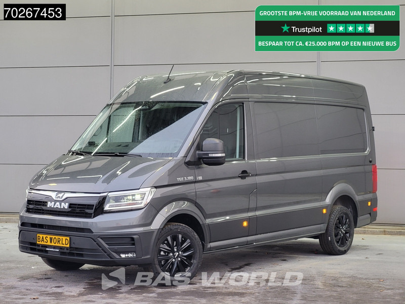 MAN TGE 3.180 Automaat 2025 model Facelift Black Edition L3H3 ACC Trekhaak L2H2 11m3 Airco Trekhaak - Xe van chở hàng: hình 1 MAN TGE 3.180 Automaat 2025 model Facelift Black Edition L3H3 ACC Trekhaak L2H2 11m3 Airco Trekhaak - Xe van chở hàng: hình 1