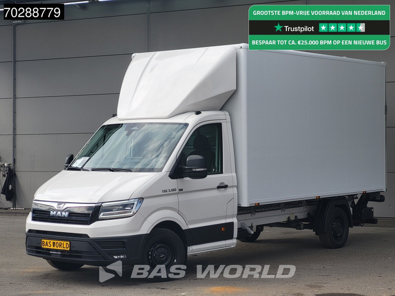 MAN TGE 3.180 Automaat Laadklep Bakwagen 2025 Facelift Navi LED Airco Cruise Euro6 Meubelbak Koffer 21m3 Airco Cruise control - Xe tải nhỏ thùng kín: hình 1 MAN TGE 3.180 Automaat Laadklep Bakwagen 2025 Facelift Navi LED Airco Cruise Euro6 Meubelbak Koffer 21m3 Airco Cruise control - Xe tải nhỏ thùng kín: hình 1