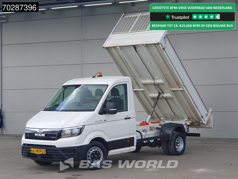MAN TGE 3.180 Kipper Dubbellucht 3,5t Trekhaak Airco Cruise Euro6 Tipper Benne Kieper 2m3 Airco Trekhaak Cruise control - Xe ben nhỏ: hình 1 MAN TGE 3.180 Kipper Dubbellucht 3,5t Trekhaak Airco Cruise Euro6 Tipper Benne Kieper 2m3 Airco Trekhaak Cruise control - Xe ben nhỏ: hình 1