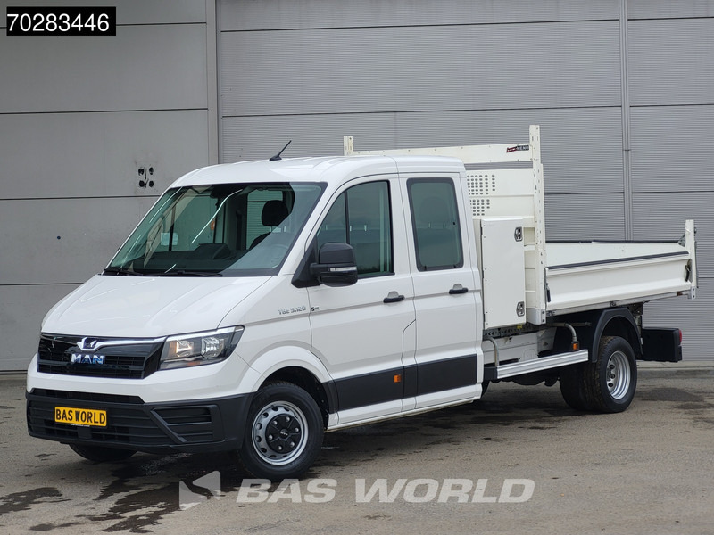 MAN TGE 5.120 Open Laadbak met Kist Dubbel Cabine Dubbellucht 3,5t Trekhaak Navi Airco Cruise Euro6 Pritsche Open Box Pickup Airco Dubbel cabi - Xe tải nhỏ phẳng: hình 3 MAN TGE 5.120 Open Laadbak met Kist Dubbel Cabine Dubbellucht 3,5t Trekhaak Navi Airco Cruise Euro6 Pritsche Open Box Pickup Airco Dubbel cabi - Xe tải nhỏ phẳng: hình 3