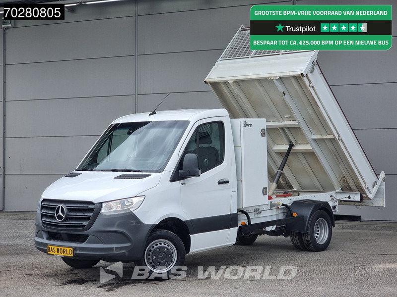 Mercedes-Benz Sprinter 514 CDI Kipper met Kist Dubbel Cabine Dubbellucht 3,5t Trekhaak Airco Cruise Euro6 Tipper Benne Kieper 1m3 Airco Trekhaak Cruise - Xe ben nhỏ: hình 1 Mercedes-Benz Sprinter 514 CDI Kipper met Kist Dubbel Cabine Dubbellucht 3,5t Trekhaak Airco Cruise Euro6 Tipper Benne Kieper 1m3 Airco Trekhaak Cruise - Xe ben nhỏ: hình 1