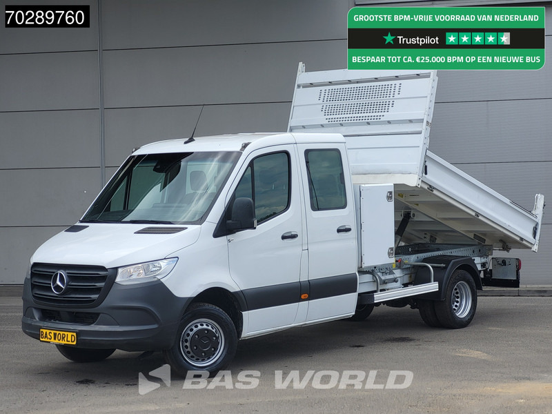 Mercedes-Benz Sprinter 514 CDI Open Laadbak met Kist Dubbel Cabine Dubbellucht 3,5t Trekhaak Airco Cruise MBUX CarPlay Euro6 Pritsche Pickup Open Box 2 - Xe tải nhỏ phẳng: hình 1 Mercedes-Benz Sprinter 514 CDI Open Laadbak met Kist Dubbel Cabine Dubbellucht 3,5t Trekhaak Airco Cruise MBUX CarPlay Euro6 Pritsche Pickup Open Box 2 - Xe tải nhỏ phẳng: hình 1