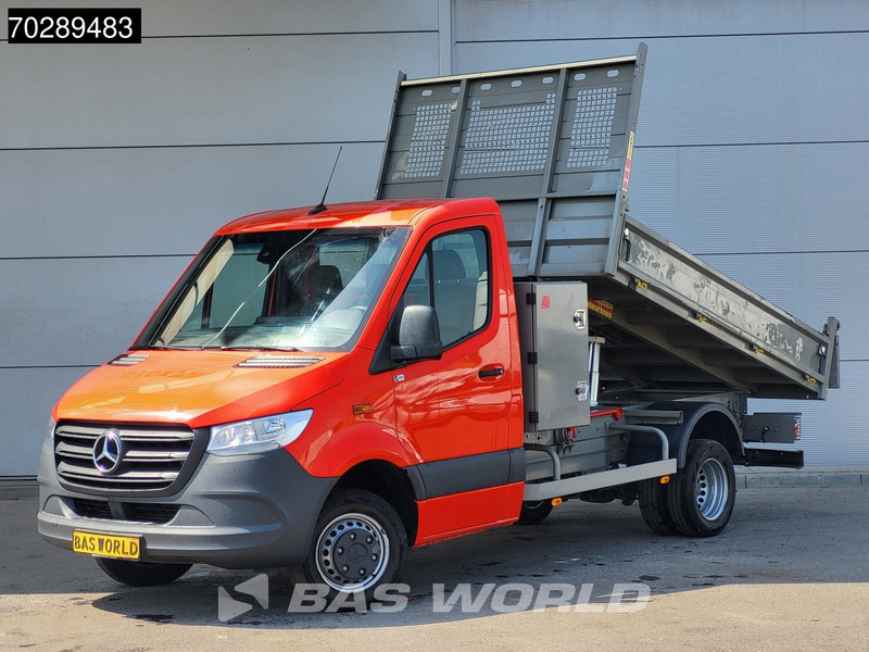 Mercedes-Benz Sprinter 514 CDI Open Laadbak met Kist Dubbellucht 3,5t Trekhaak Airco Cruise Euro6 Pritsche Pickup Open Box 2m3 Airco Trekhaak Cruise co - Xe tải nhỏ phẳng: hình 3 Mercedes-Benz Sprinter 514 CDI Open Laadbak met Kist Dubbellucht 3,5t Trekhaak Airco Cruise Euro6 Pritsche Pickup Open Box 2m3 Airco Trekhaak Cruise co - Xe tải nhỏ phẳng: hình 3