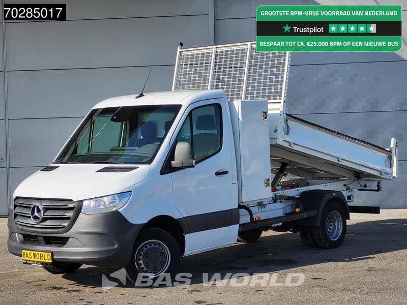 Mercedes-Benz Sprinter 514 CDI Open Laadbak met Kist Dubbellucht 3,5t Trekhaak Airco Euro6 Pritsche Pickup Open Box 2m3 Airco Trekhaak - Xe tải nhỏ phẳng: hình 1 Mercedes-Benz Sprinter 514 CDI Open Laadbak met Kist Dubbellucht 3,5t Trekhaak Airco Euro6 Pritsche Pickup Open Box 2m3 Airco Trekhaak - Xe tải nhỏ phẳng: hình 1