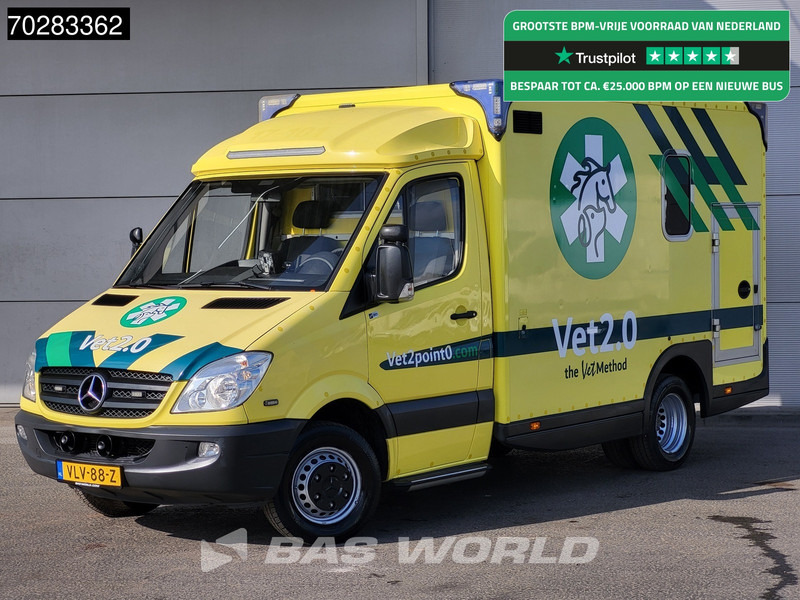 Mercedes-Benz Sprinter 519 CDI 3.0L V6 Automaat 190PK Ambulance Trekhaak Airco Cruise APK 02-2026 Euro6 Rettungswagen Krankenwagen 13m3 Airco Trekhaak - Xe cứu thương: hình 1 Mercedes-Benz Sprinter 519 CDI 3.0L V6 Automaat 190PK Ambulance Trekhaak Airco Cruise APK 02-2026 Euro6 Rettungswagen Krankenwagen 13m3 Airco Trekhaak - Xe cứu thương: hình 1