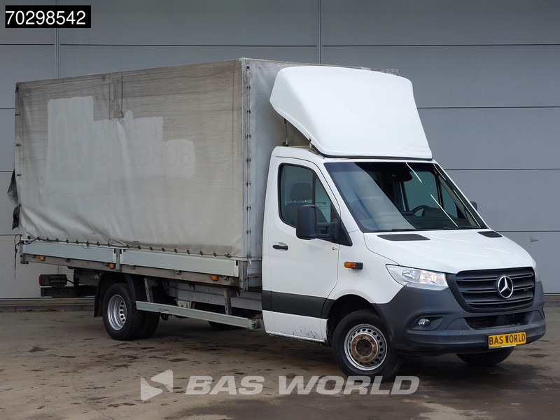 Mercedes-Benz Sprinter 519 CDI 3.0L V6 Automaat 484cm Dubbellucht Huif Bakwagen 190PK Airco Cruise Euro6 Meubelbak Koffer Airco - Xe van thùng mui bạt: hình 3 Mercedes-Benz Sprinter 519 CDI 3.0L V6 Automaat 484cm Dubbellucht Huif Bakwagen 190PK Airco Cruise Euro6 Meubelbak Koffer Airco - Xe van thùng mui bạt: hình 3