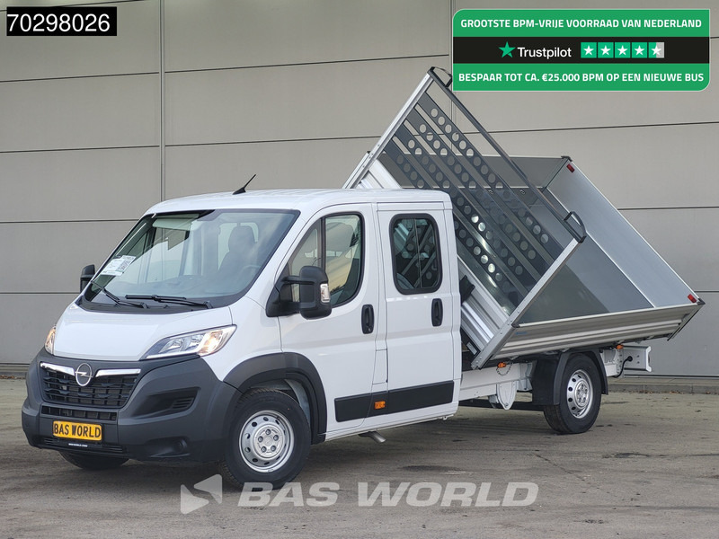 Opel Movano 140PK Driezijdige Kipper Dubbel Cabine Airco Cruise Euro6 Tipper Benne Kieper Dreiseitenkipper Airco Cruise control - Xe ben nhỏ: hình 1 Opel Movano 140PK Driezijdige Kipper Dubbel Cabine Airco Cruise Euro6 Tipper Benne Kieper Dreiseitenkipper Airco Cruise control - Xe ben nhỏ: hình 1