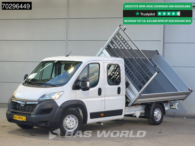 Opel Movano 140PK Driezijdige Kipper Dubbel Cabine Airco Cruise Euro6 Tipper Benne Kieper Dreiseitenkipper Airco Cruise control - Xe ben nhỏ: hình 1 Opel Movano 140PK Driezijdige Kipper Dubbel Cabine Airco Cruise Euro6 Tipper Benne Kieper Dreiseitenkipper Airco Cruise control - Xe ben nhỏ: hình 1