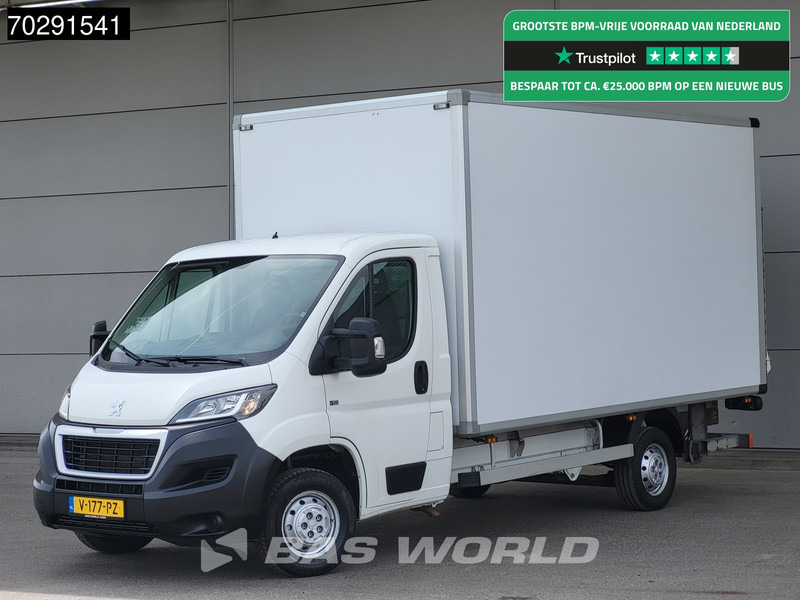 Peugeot Boxer 130PK Bakwagen Laadklep Dhollandia Lat om lat Airco Koffer Meubelbak 20m3 Airco - Xe tải nhỏ thùng kín: hình 1 Peugeot Boxer 130PK Bakwagen Laadklep Dhollandia Lat om lat Airco Koffer Meubelbak 20m3 Airco - Xe tải nhỏ thùng kín: hình 1