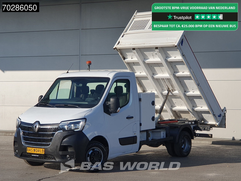 Renault Master 145PK Kipper met Kist Dubbellucht 3,5t Trekhaak Navi Airco Cruise LED Euro6 Tipper Benne Kieper 2m3 Airco Trekhaak Cruise control - Xe ben nhỏ: hình 1 Renault Master 145PK Kipper met Kist Dubbellucht 3,5t Trekhaak Navi Airco Cruise LED Euro6 Tipper Benne Kieper 2m3 Airco Trekhaak Cruise control - Xe ben nhỏ: hình 1