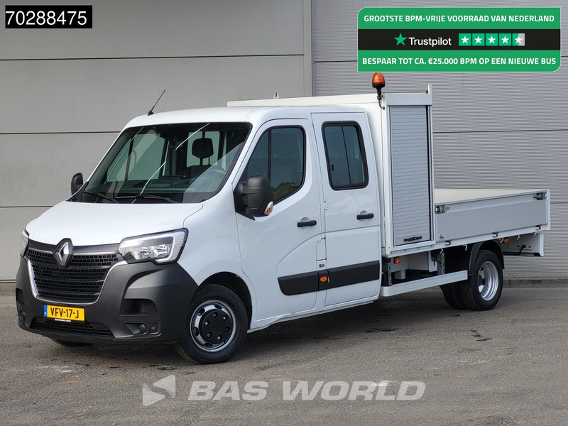 Renault Master 145PK Open Laadbak Dubbellucht 3,5t Trekhaak LED Airco Cruise Standkachel Euro6 Pritsche Pickup Open Box Airco Trekhaak Cruise control - Xe tải nhỏ phẳng: hình 1 Renault Master 145PK Open Laadbak Dubbellucht 3,5t Trekhaak LED Airco Cruise Standkachel Euro6 Pritsche Pickup Open Box Airco Trekhaak Cruise control - Xe tải nhỏ phẳng: hình 1