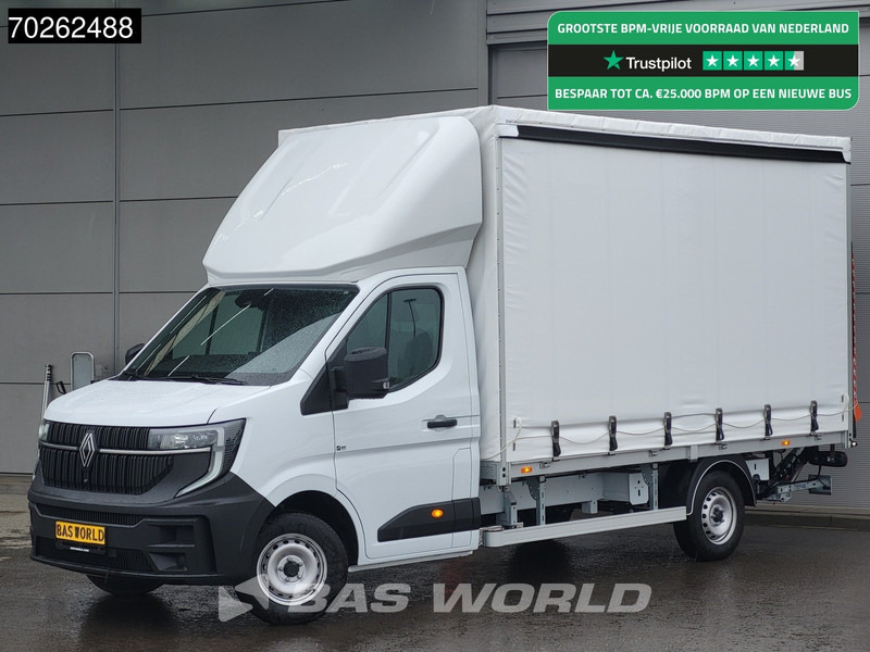 Renault Master 170pk Schuifzeilen met Laadklep 2025 Model LED Carplay Airco Cruise Schuifzeil Zeilen Koffer Meubelbak 21m3 Airco Cruise control - Xe van thùng mui bạt: hình 1 Renault Master 170pk Schuifzeilen met Laadklep 2025 Model LED Carplay Airco Cruise Schuifzeil Zeilen Koffer Meubelbak 21m3 Airco Cruise control - Xe van thùng mui bạt: hình 1