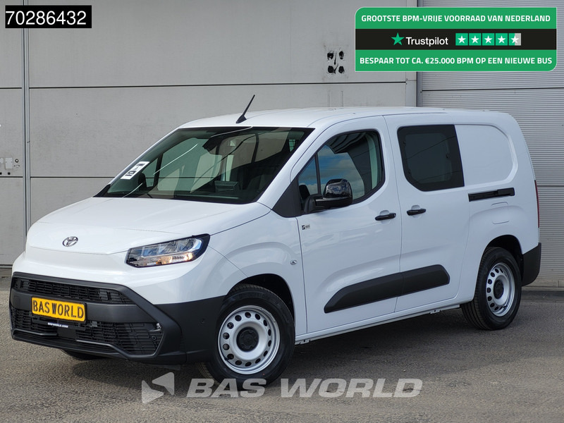 Toyota ProAce City 136pk Elektrisch 50kWh Long 2x Schuifdeur WLTP 275km LED Airco CarPlay Camera Parkeersensoren 3m3 Airco Cruise control - Xe van nhỏ gọn, Xe van điện: hình 1 Toyota ProAce City 136pk Elektrisch 50kWh Long 2x Schuifdeur WLTP 275km LED Airco CarPlay Camera Parkeersensoren 3m3 Airco Cruise control - Xe van nhỏ gọn, Xe van điện: hình 1