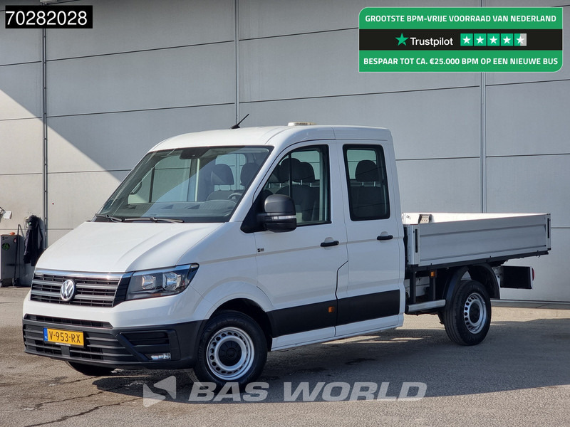 Volkswagen Crafter 102pk Open Laadbak Dubbel Cabine Trekhaak Airco Cruise Camera Euro6 Pritsche Open Box Pickup Airco Dubbel cabine Trekhaak Cruise - Xe tải nhỏ phẳng: hình 1 Volkswagen Crafter 102pk Open Laadbak Dubbel Cabine Trekhaak Airco Cruise Camera Euro6 Pritsche Open Box Pickup Airco Dubbel cabine Trekhaak Cruise - Xe tải nhỏ phẳng: hình 1