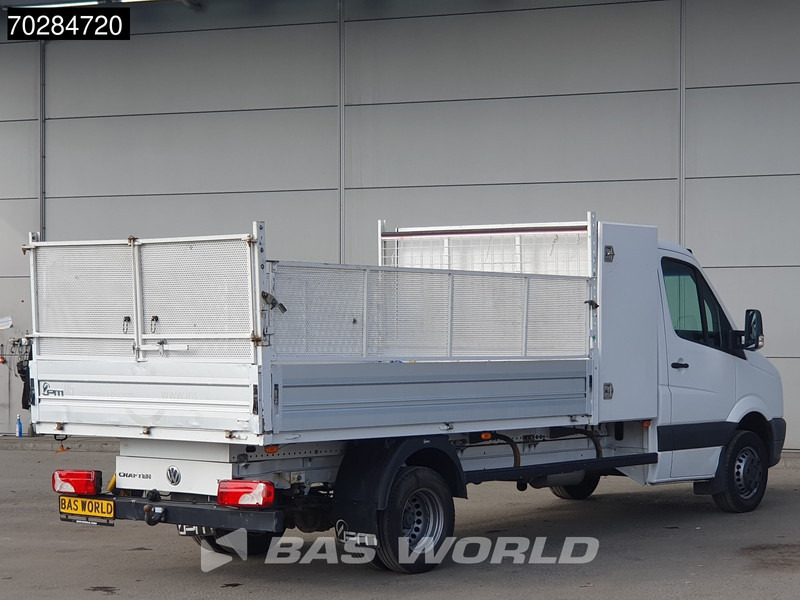 Xe tải nhỏ phẳng Volkswagen Crafter 136pk Open Laadbak met Kist Dubbellucht 3,5t Trekhaak Airco Euro6 Tipper Benne Kieper Airco Trekhaak: hình 5