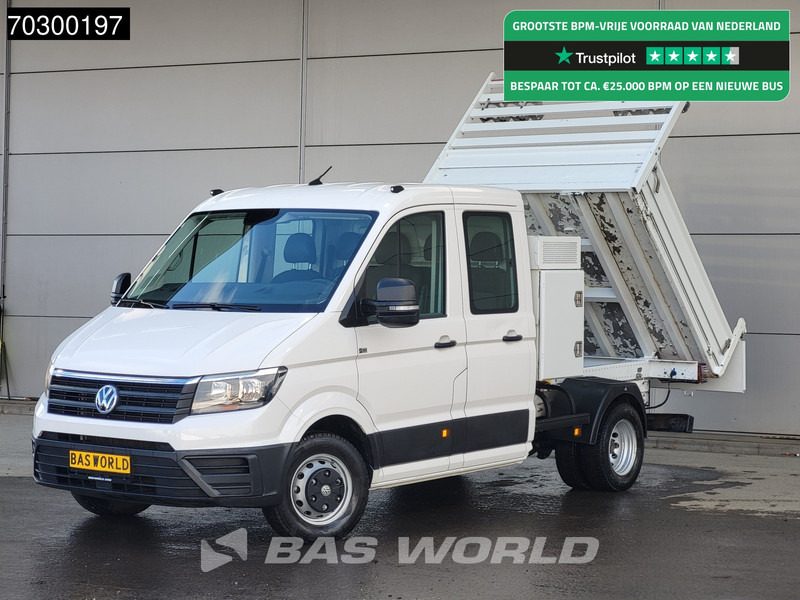 Volkswagen Crafter 177pk Kipper met Kist Dubbel Cabine Dubbellucht 3,5t Trekhaak Navi Airco Cruise Euro6 Tipper Benne Kieper Airco Trekhaak Cruise - Xe ben nhỏ: hình 1 Volkswagen Crafter 177pk Kipper met Kist Dubbel Cabine Dubbellucht 3,5t Trekhaak Navi Airco Cruise Euro6 Tipper Benne Kieper Airco Trekhaak Cruise - Xe ben nhỏ: hình 1