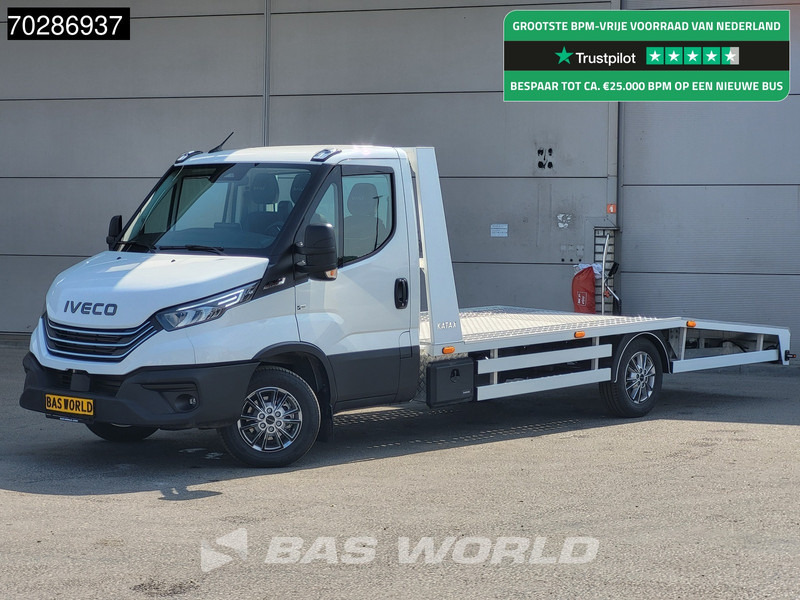 Iveco Daily 35S18 Automaat Autotransporter 3,5t Trekhaak Navi Airco LED ACC Euro6 Oprijwagen Cartransporter Trekhaak - Xe tải nhỏ: hình 1 Iveco Daily 35S18 Automaat Autotransporter 3,5t Trekhaak Navi Airco LED ACC Euro6 Oprijwagen Cartransporter Trekhaak - Xe tải nhỏ: hình 1