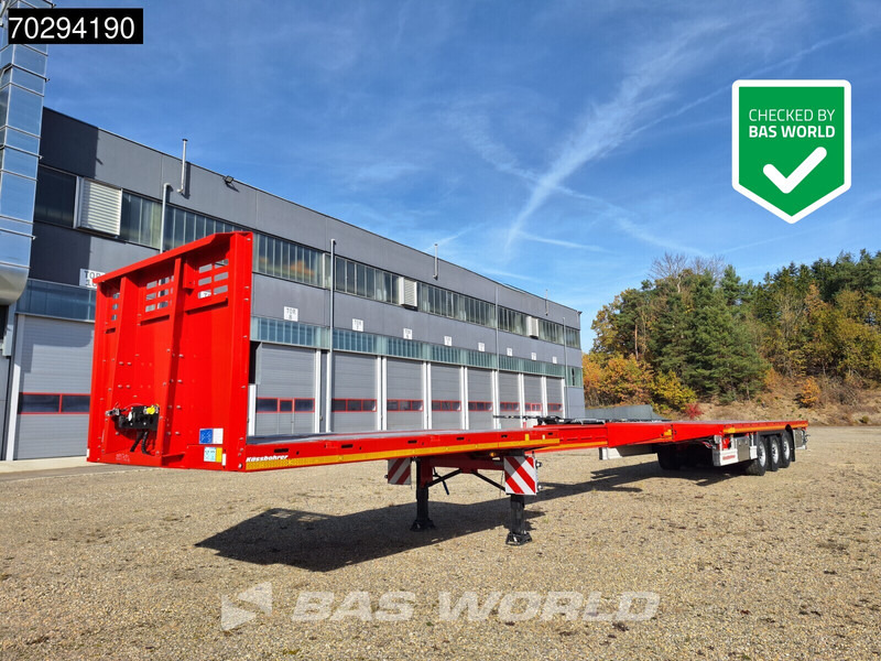 Kässbohrer Extendable (6 900 mm platform extension) 3 axles NEW! 3 axle maxima HD platform - Sơ mi rơ moóc mui bạt: hình 2 Kässbohrer Extendable (6 900 mm platform extension) 3 axles NEW! 3 axle maxima HD platform - Sơ mi rơ moóc mui bạt: hình 2