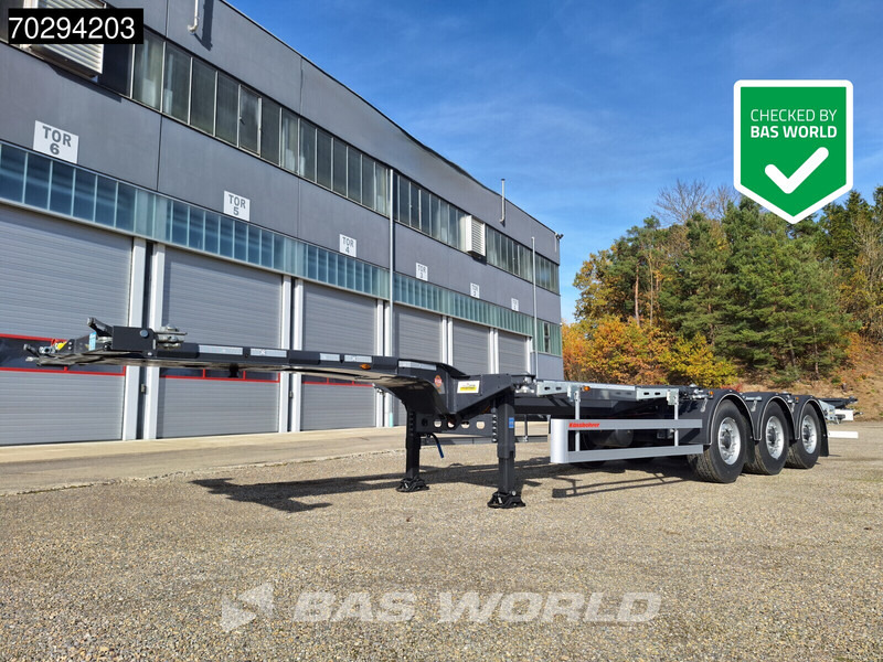 Kässbohrer K.SHG S / 40 - 12 / 27 EU 3 axles NEW! Container Chassis - Xe chở container/ Sơ mi rơ moóc hoán đổi thân: hình 2 Kässbohrer K.SHG S / 40 - 12 / 27 EU 3 axles NEW! Container Chassis - Xe chở container/ Sơ mi rơ moóc hoán đổi thân: hình 2