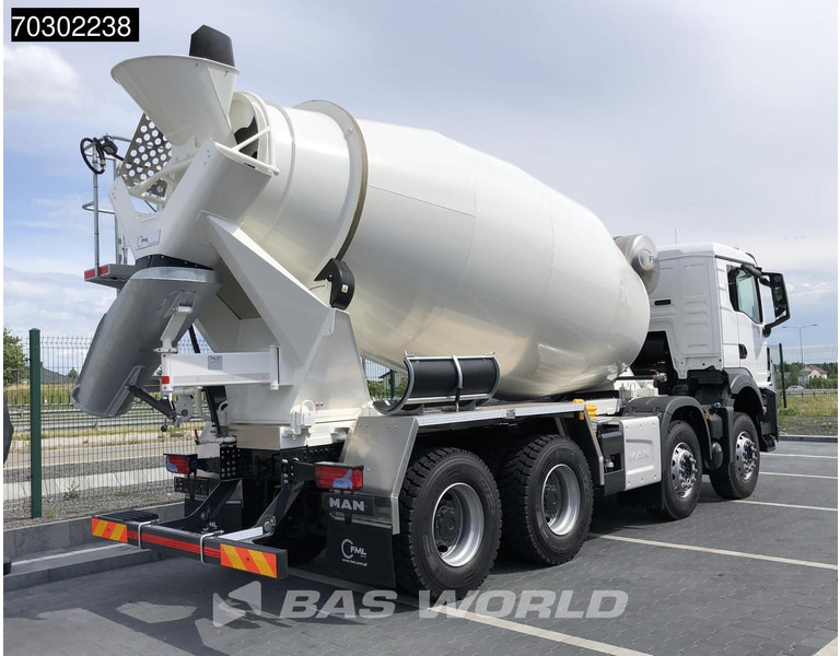 MAN TGS 41.400 8X4 10m3 FML mixer Steelsuspension Manual Airco EURO 2 - Xe trộn bê tông: hình 5 MAN TGS 41.400 8X4 10m3 FML mixer Steelsuspension Manual Airco EURO 2 - Xe trộn bê tông: hình 5