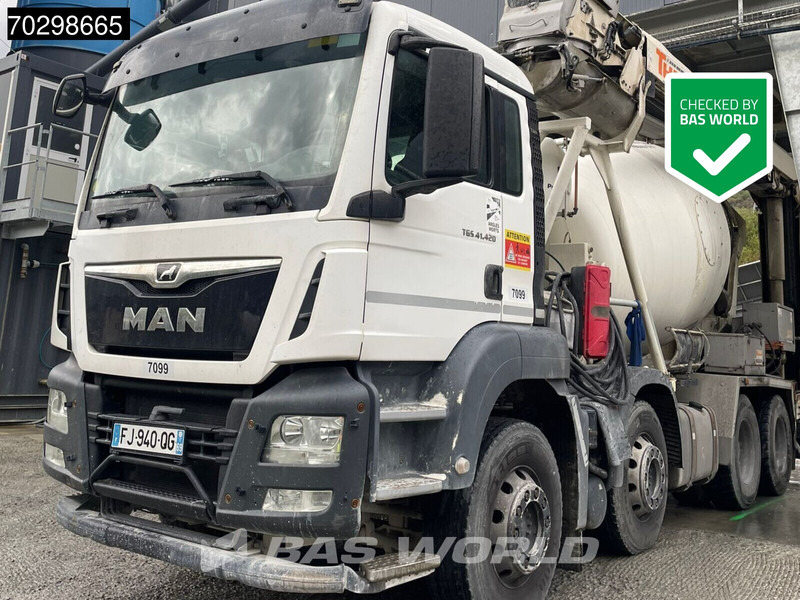 MAN TGS TGS 8X4 8m3 Putzmeister Mixer Big-Axle Steelsuspension Euro 6 - Xe trộn bê tông: hình 1 MAN TGS TGS 8X4 8m3 Putzmeister Mixer Big-Axle Steelsuspension Euro 6 - Xe trộn bê tông: hình 1