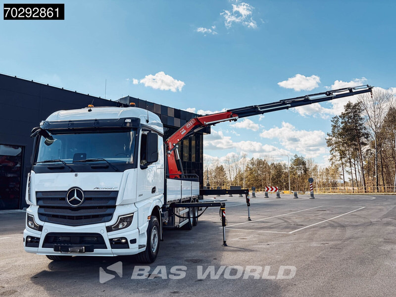 Xe tải thùng lửng/ Phẳng, Xe cẩu tự hành mới Mercedes-Benz Actros 2651 Actros 6X4 Fassi F486 Led Navi Euro 6: hình 6